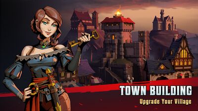 Скачать взломанную Grimguard Tactics: Fantasy RPG [Мод меню] MOD apk на Андроид