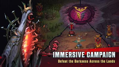 Скачать взломанную Grimguard Tactics: Fantasy RPG [Мод меню] MOD apk на Андроид