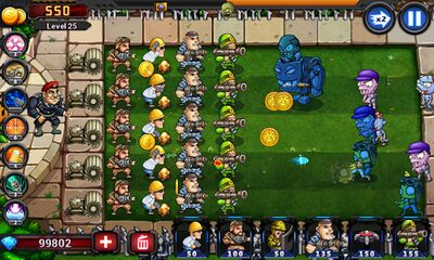 Скачать взломанную Army vs Zombies : Tower Defense Game [Мод меню] MOD apk на Андроид