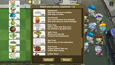 Скачать взломанную Plants Battle II [Бесплатные покупки] MOD apk на Андроид