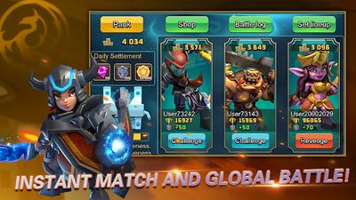 Скачать взломанную Heroes Brawl: Monster Clash - Defense Zombies [Много денег] MOD apk на Андроид