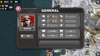 Скачать взломанную Glory of Generals -World War 2 [Бесплатные покупки] MOD apk на Андроид