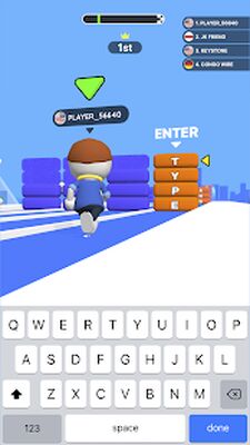 Скачать взломанную Type Sprint: быстро печатай слова и находи буквы! [Мод меню] MOD apk на Андроид