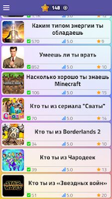 Скачать взломанную Тесты 2: Кто ты? [Много денег] MOD apk на Андроид