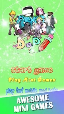 Скачать взломанную Monochrome FNF DOP: Mount Silver [Много денег] MOD apk на Андроид