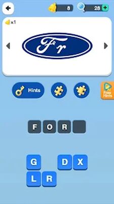 Скачать взломанную Logo Game - Brand Quiz [Много денег] MOD apk на Андроид