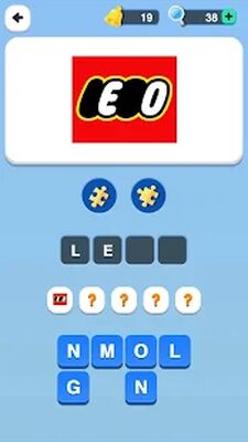 Скачать взломанную Logo Game - Brand Quiz [Много денег] MOD apk на Андроид