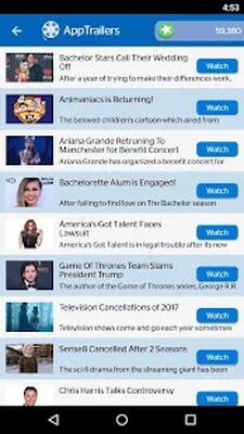 Скачать взломанную AppTrailers [Много монет] MOD apk на Андроид