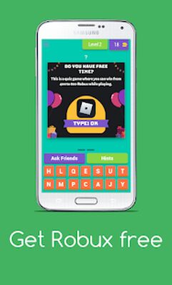Скачать взломанную Get Robux Free - Quiz 2021 [Мод меню] MOD apk на Андроид
