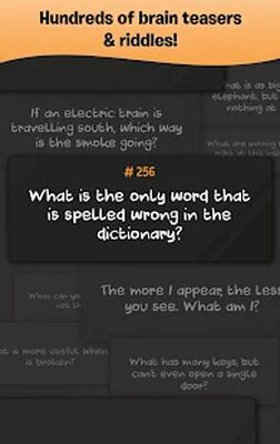 Скачать взломанную Riddles - Just 500 Tricky Riddles & Brain Teasers [Бесплатные покупки] MOD apk на Андроид