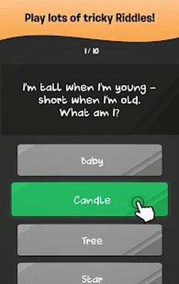 Скачать взломанную Riddles - Just 500 Tricky Riddles & Brain Teasers [Бесплатные покупки] MOD apk на Андроид