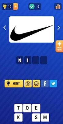 Скачать взломанную Logo Game: Guess Brand Quiz [Бесплатные покупки] MOD apk на Андроид
