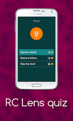 Скачать взломанную RC Lens quiz [Много монет] MOD apk на Андроид