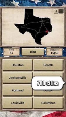 Скачать взломанную USA Geography - Quiz Game [Мод меню] MOD apk на Андроид