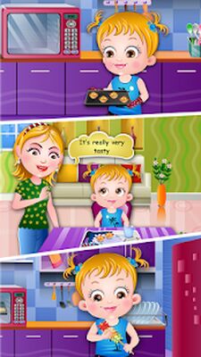 Скачать взломанную Baby Hazel Cooking Time [Бесплатные покупки] MOD apk на Андроид
