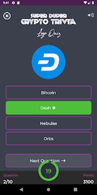 Скачать взломанную SUPER DUPER CRYPTO TRIVIA [Бесплатные покупки] MOD apk на Андроид