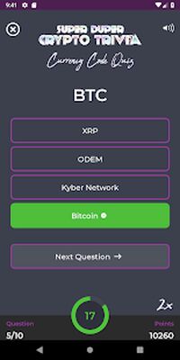 Скачать взломанную SUPER DUPER CRYPTO TRIVIA [Бесплатные покупки] MOD apk на Андроид