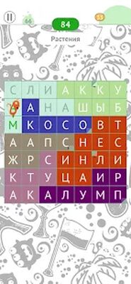 Скачать взломанную Филворды на тему - поиск слов в квадрате [Много денег] MOD apk на Андроид