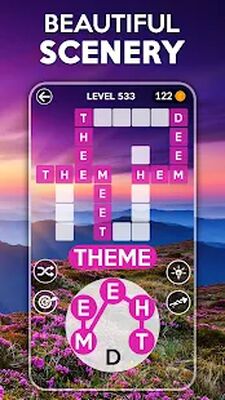 Скачать взломанную Wordscapes [Бесплатные покупки] MOD apk на Андроид