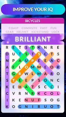 Скачать взломанную Wordscapes Search [Бесплатные покупки] MOD apk на Андроид