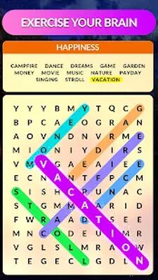 Скачать взломанную Wordscapes Search [Бесплатные покупки] MOD apk на Андроид