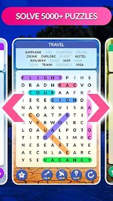 Скачать взломанную Wordscapes Search [Бесплатные покупки] MOD apk на Андроид