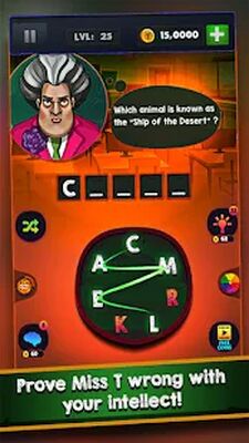 Скачать взломанную Scary Teacher : Word Game [Бесплатные покупки] MOD apk на Андроид