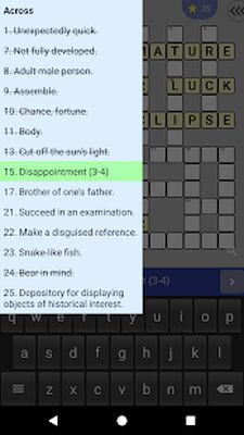 Скачать взломанную English Crossword puzzle [Много денег] MOD apk на Андроид