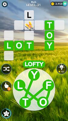 Скачать взломанную Word Mind: Crossword puzzle [Много монет] MOD apk на Андроид