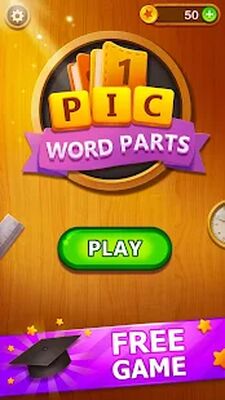 Скачать взломанную 1 Pic Word Parts - Word Puzzle [Много монет] MOD apk на Андроид