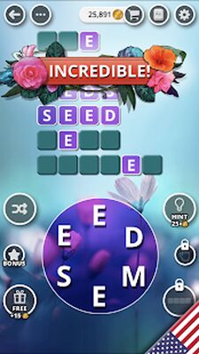 Скачать взломанную Bouquet of Words - Word game [Мод меню] MOD apk на Андроид