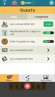 Скачать взломанную Pictoword: веселая игра в слова в режиме оффлайн [Бесплатные покупки] MOD apk на Андроид