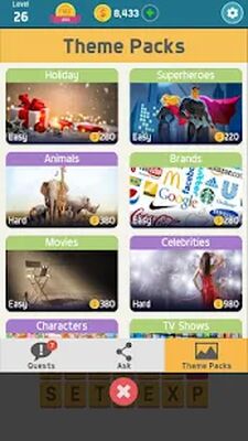Скачать взломанную Pictoword: веселая игра в слова в режиме оффлайн [Бесплатные покупки] MOD apk на Андроид