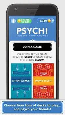 Скачать взломанную Psych! Outwit your friends [Много монет] MOD apk на Андроид