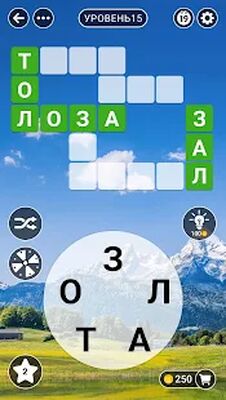 Скачать взломанную Словоферма: игра в слова и кроссворд [Много денег] MOD apk на Андроид