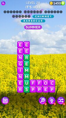 Скачать взломанную Word Cubes - Find Hidden Words [Много денег] MOD apk на Андроид