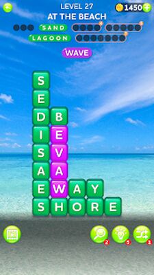 Скачать взломанную Word Cubes - Find Hidden Words [Много денег] MOD apk на Андроид