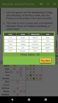 Скачать взломанную HARD Logic Problems - Classic Penny Dell Puzzles [Много денег] MOD apk на Андроид