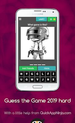Скачать взломанную Guess the Game 2019 hard [Много монет] MOD apk на Андроид