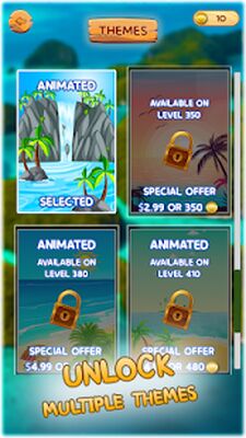Скачать взломанную Tropical Word Paradise [Много денег] MOD apk на Андроид