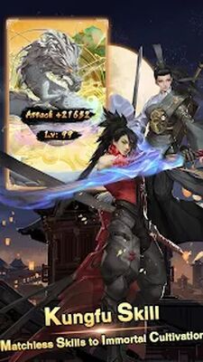 Скачать взломанную Immortal Road: idle games [Много денег] MOD apk на Андроид