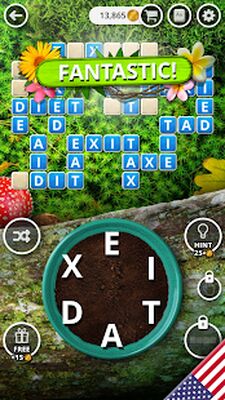 Скачать взломанную Garden of Words - Word game [Много денег] MOD apk на Андроид