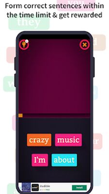 Скачать взломанную Learn English Sentence Master [Бесплатные покупки] MOD apk на Андроид
