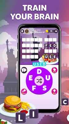 Скачать взломанную Wordelicious - Fun Word Puzzle [Много монет] MOD apk на Андроид