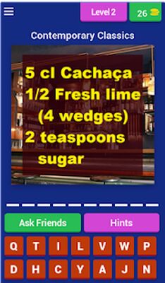 Скачать взломанную Cocktail Quiz (Bartender Game) [Много денег] MOD apk на Андроид