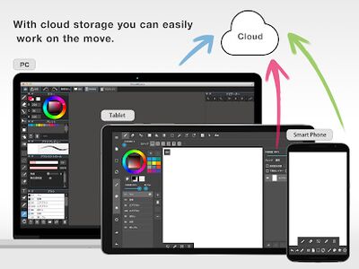 Скачать MediBang Paint - карманный арт [Полная версия] RU apk на Андроид