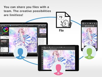 Скачать MediBang Paint - карманный арт [Полная версия] RU apk на Андроид