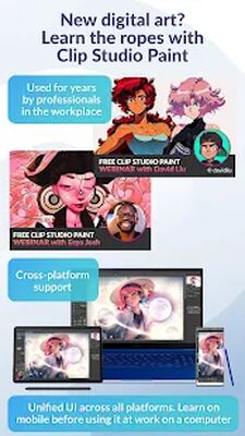 Скачать Clip Studio Paint [Premium] RUS apk на Андроид