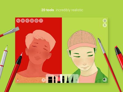 Скачать Tayasui Sketches [Premium] RU apk на Андроид