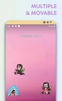 Скачать Anime Shimeji - Cool Sticker Animated on screen [Premium] RUS apk на Андроид